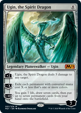 Ugin, the Spirit Dragon - Core Set 2021 Spoiler