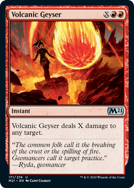 Volcanic Geyser - Core Set 2021 Spoiler