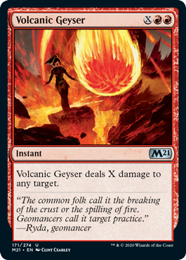 Volcanic Geyser - Jumpstart Spoiler