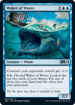 Waker of Waves - Core Set 2021 Spoiler