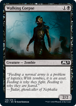 Walking Corpse - Core Set 2021 Spoiler