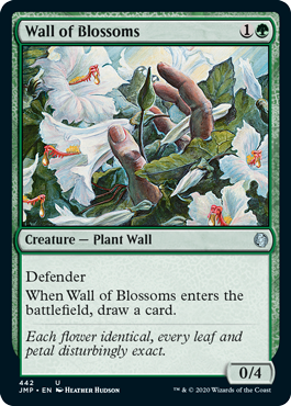 Wall of Blossoms - Jumpstart Spoiler