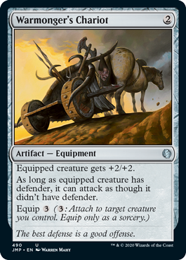 Warmonger's Chariot - Jumpstart Spoiler