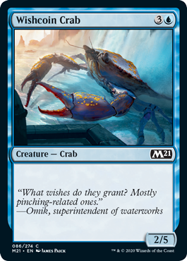 Wishcoin Crab - Core Set 2021 Spoiler