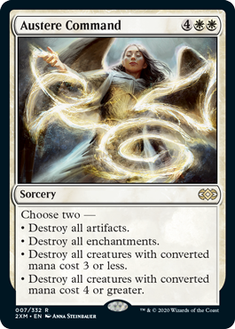 Austere Command - Double Masters Spoiler