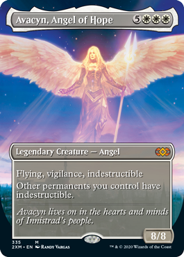 Avacyn, Angel of Hope (Variant) - Double Masters Spoilers