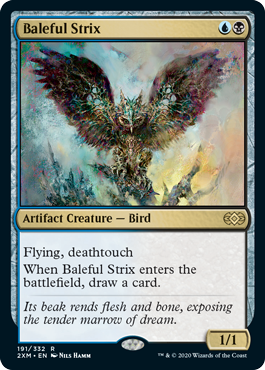 Baleful Strix - Double Masters Spoiler