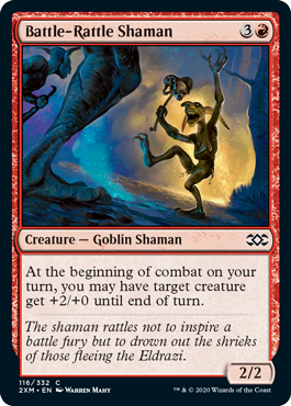 Battle-Rattle Shaman - Double Masters Spoiler