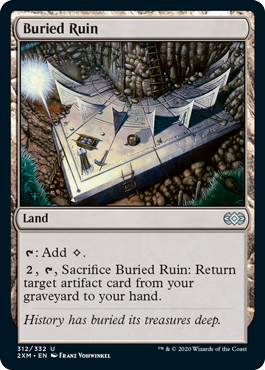 Buried Ruin - Double Masters Spoiler