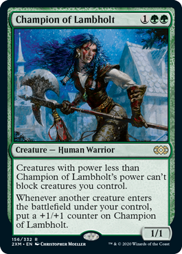 Champion of Lambholt - Double Masters Spoiler