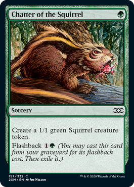 Chatter of the Squirrel - Double Masters Spoiler