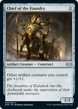 Chief of the Foundry - Double Masters Spoiler