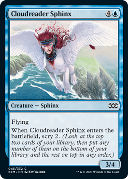 Cloudreader Sphinx - Double Masters Spoiler