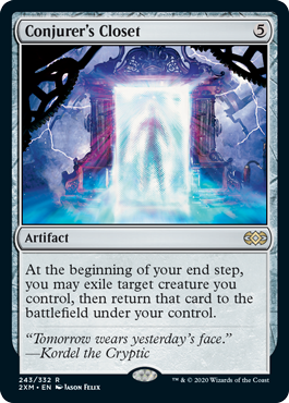 Conjurer's Closet - Double Masters Spoiler