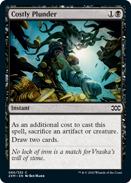 Costly Plunder - Double Masters Spoiler