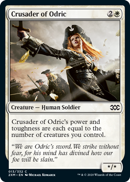 Crusader of Odric - Double Masters Spoiler