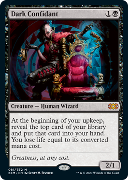 Dark Confidant - Double Masters Spoilers