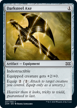 Darksteel Axe - Double Masters Spoiler