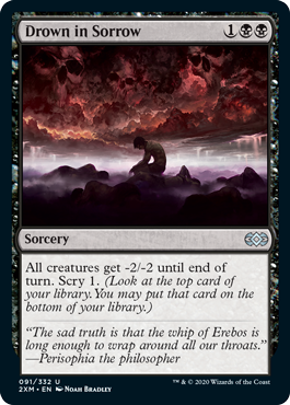 Drown in Sorrow - Double Masters Spoiler