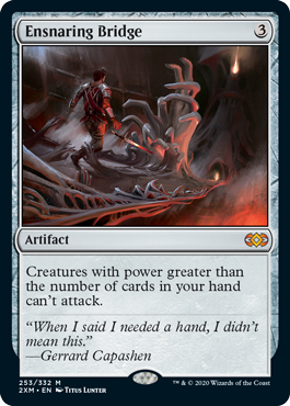 Ensnaring Bridge - Double Masters Spoilers