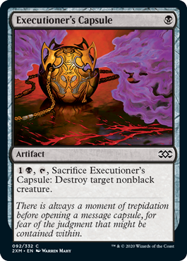 Executioner's Capsule - Double Masters Spoiler