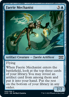 Faerie Mechanist - Double Masters Spoiler