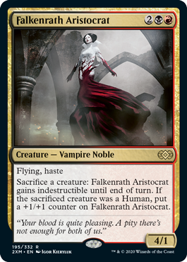 Falkenrath Aristocrat - Double Masters Spoilers