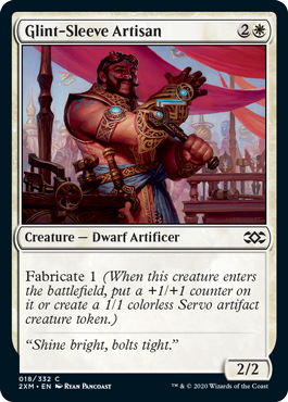 Glint-Sleeve Artisan - Double Masters Spoiler