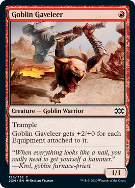 Goblin Gaveleer - Double Masters Spoiler