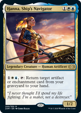 Hanna, Ship's Navigator - Double Masters Spoilers