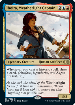 Jhoira, Weatherlight Captain - Double Masters Spoilers