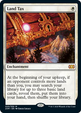 Land Tax - Double Masters Spoilers