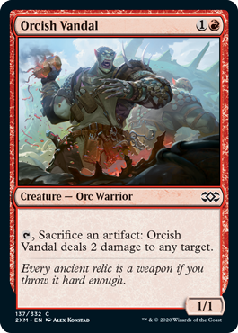 Orcish Vandal - Double Masters Spoiler