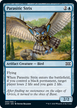 Parasitic Strix - Double Masters Spoiler