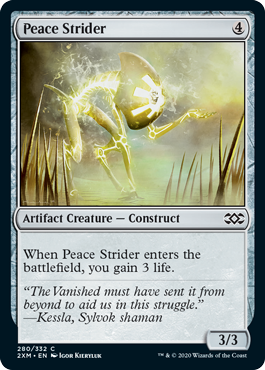 Peace Strider - Double Masters Spoiler