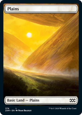 Plains (Variant)- Double Masters Spoiler