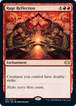 Rage Reflection - Double Masters Spoiler