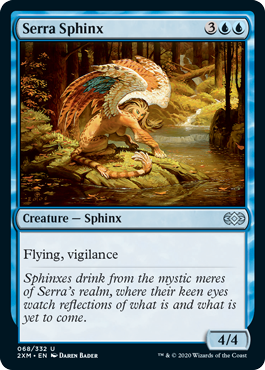 Serra Sphinx - Double Masters Spoiler
