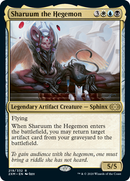 Sharuum the Hegemon - Double Masters Spoiler