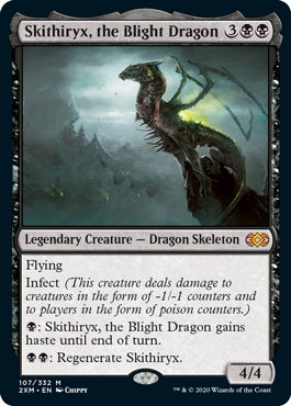 Skithiryx, the Blight Dragon - Double Masters Spoilers