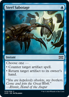 Steel Sabotage - Double Masters Spoiler