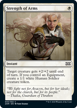 Strength of Arms - Double Masters Spoiler