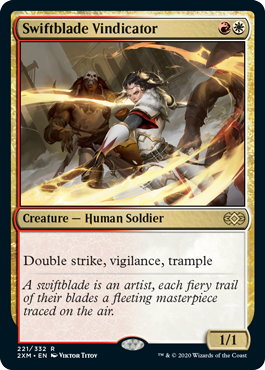 Swiftblade Vindicator - Double Masters Spoilers