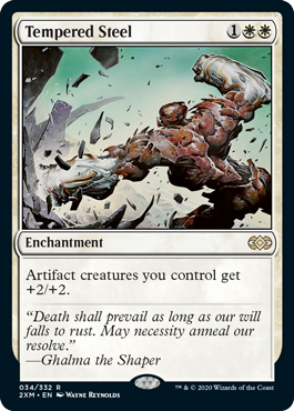 Tempered Steel - Double Masters Spoiler