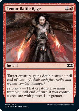 Temur Battle Rage - Double Masters Spoiler