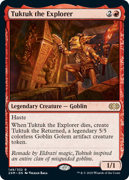 Tuktuk the Explorer - Double Masters Spoilers