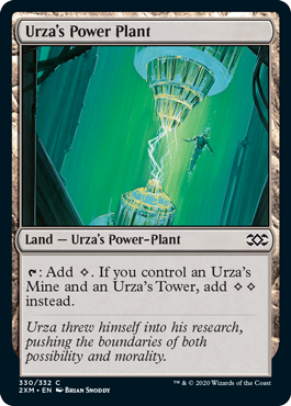 Urza's Power Plant - Double Masters Spoiler