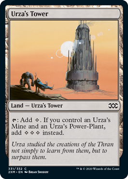 Urza's Tower - Double Masters Spoiler