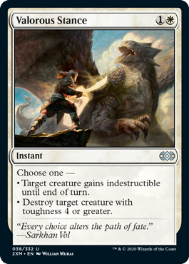Valorous Stance - Double Masters Spoilers