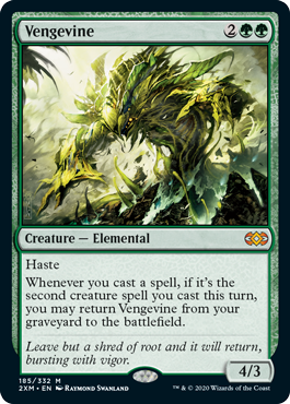 Vengevine - Double Masters Spoilers